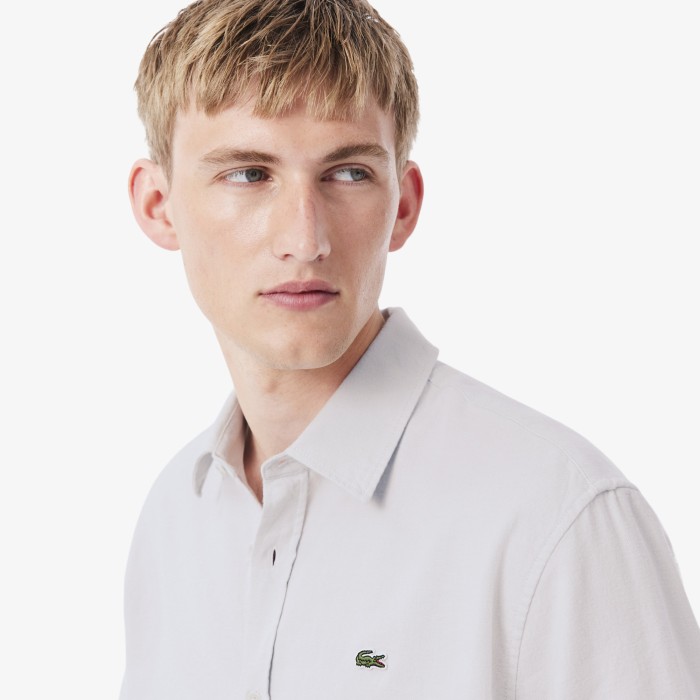 рубашка shirt от бренда lacoste вид слева