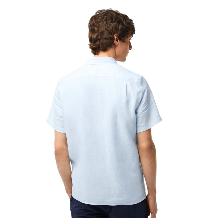 рубашка shirt от бренда lacoste вид слева