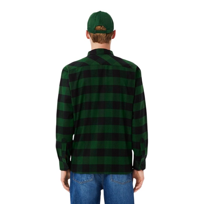 рубашка shirt от бренда lacoste вид слева