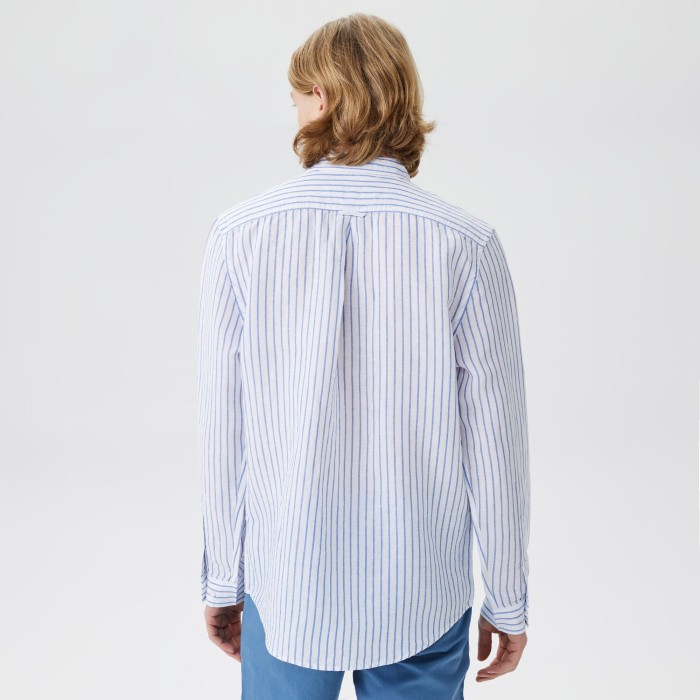 рубашка shirt от бренда lacoste вид слева