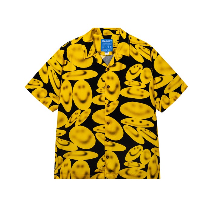 рубашка smiley afterhours ss button up от известного бренда вид слева