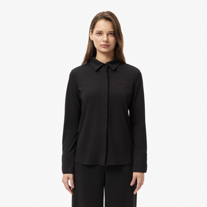рубашка женская рубашка lacoste CF2631031 фотография
