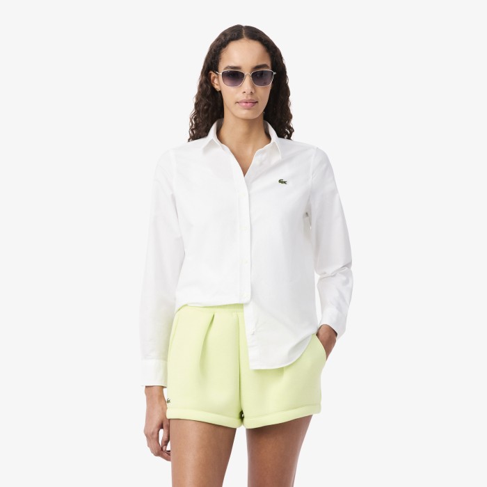 рубашка женская рубашка lacoste CF1195001 фотография