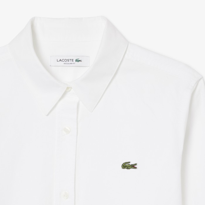 рубашка женская рубашка lacoste - качественный продукт вид сбоку