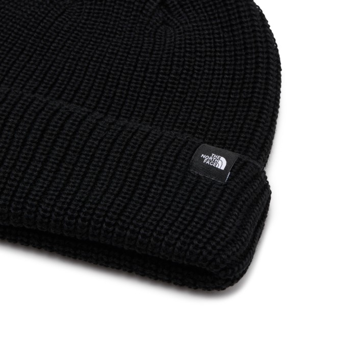 шапка fisherman beanie от бренда the north face вид слева