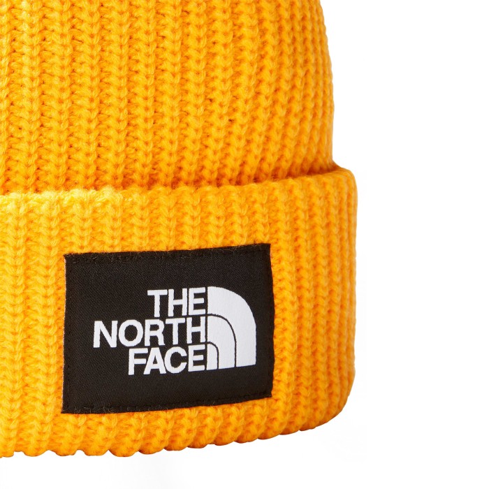 шапка salty lined beanie от бренда the north face вид слева