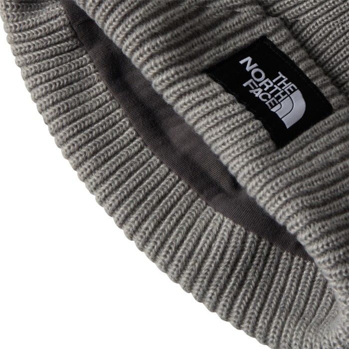 шапка salty lined beanie от бренда the north face вид слева