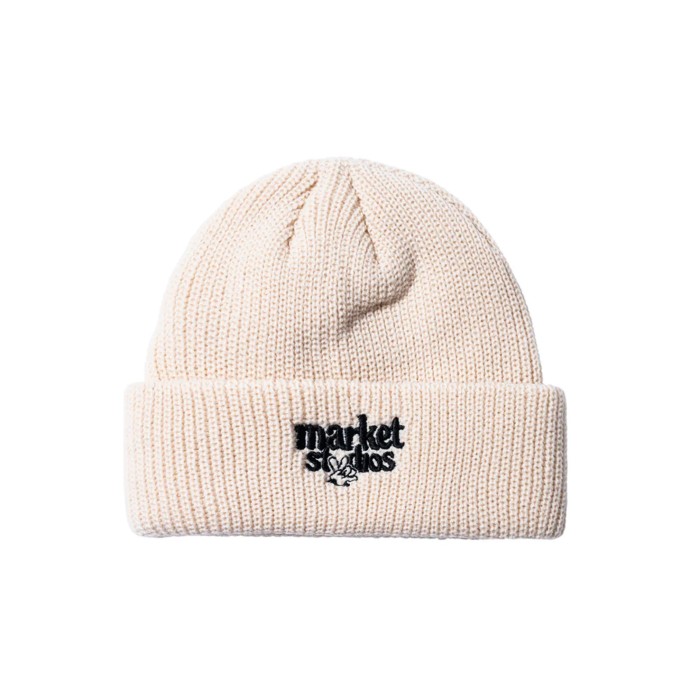 шапка smiley upside down beanie от известного бренда вид слева