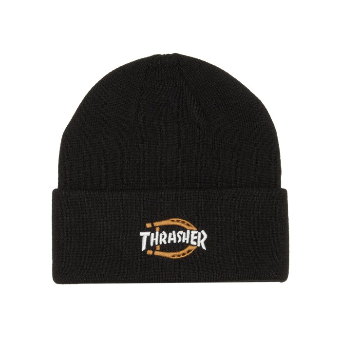 шапка thrasher x beanie DK0A88KVBLK1 фотография