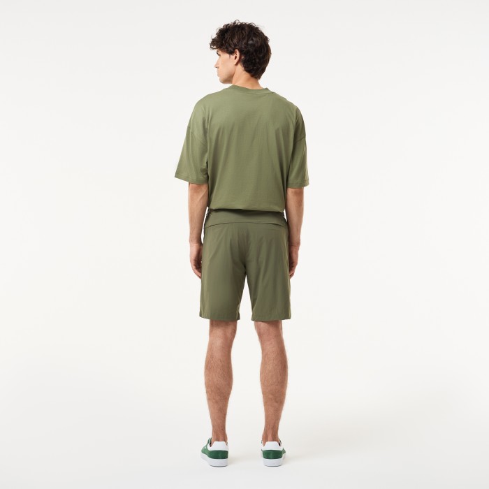 шорты мужские шорты lacoste стандартного кроя от бренда lacoste вид слева