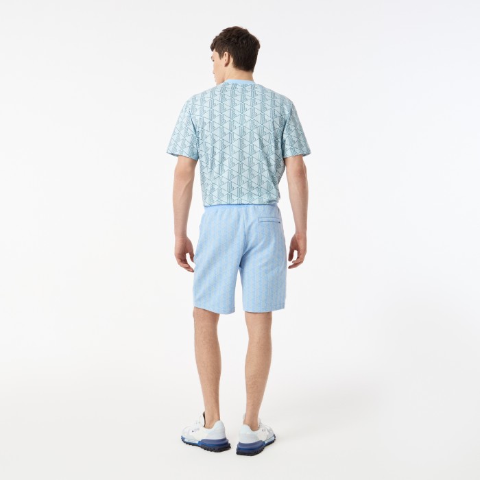 шорты мужские спортивные шорты lacoste от бренда lacoste вид слева
