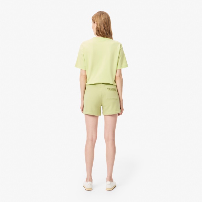 шорты женские шорты lacoste от бренда lacoste вид слева