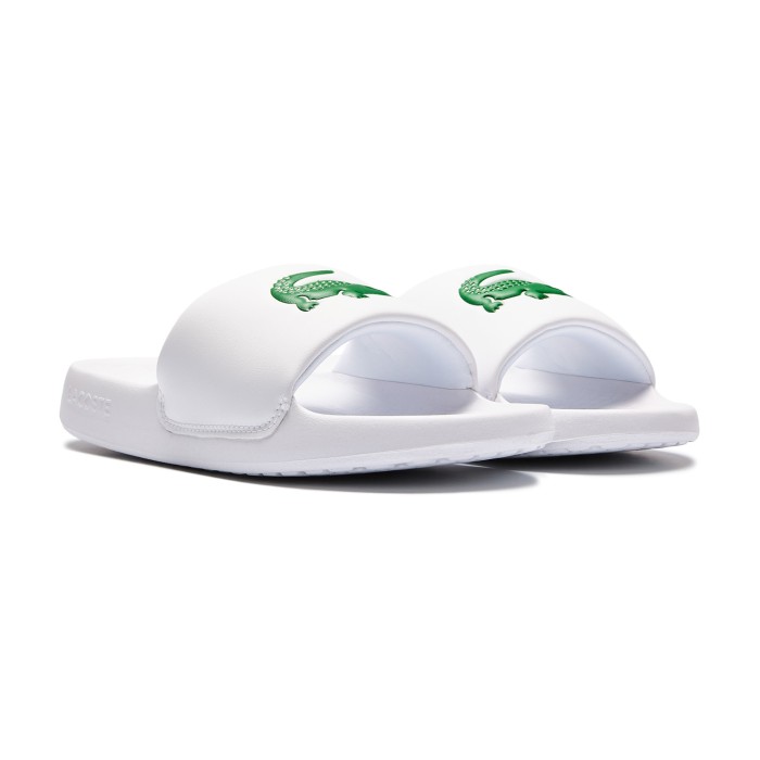 сланцы croco 1.0 от бренда lacoste вид слева