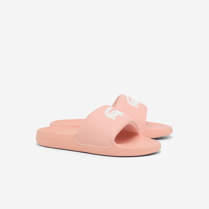 сланцы serve slide 1.0 от бренда lacoste вид слева