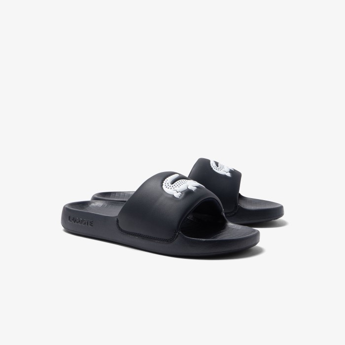 сланцы serve slide 1.0 от бренда lacoste вид слева