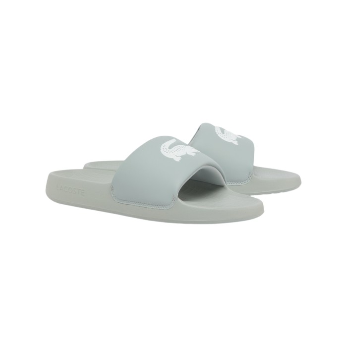 сланцы serve slide 1.0 от бренда lacoste вид слева