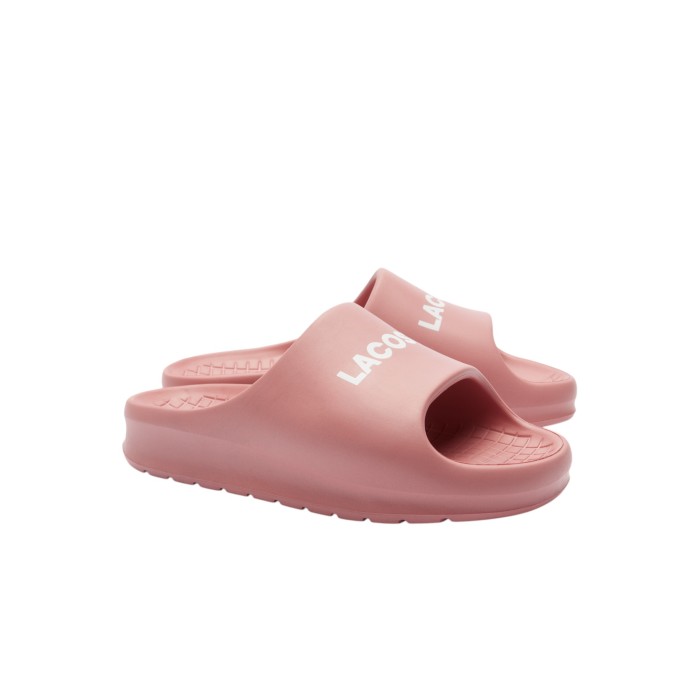 сланцы serve slide 2.0 от бренда lacoste вид слева