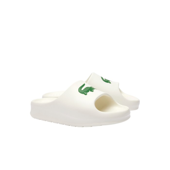 сланцы serve slide 2.0 от бренда lacoste вид слева