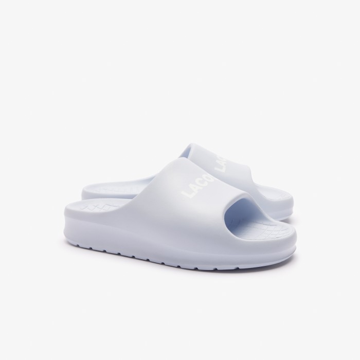 сланцы serve slide 2.0 от бренда lacoste вид слева