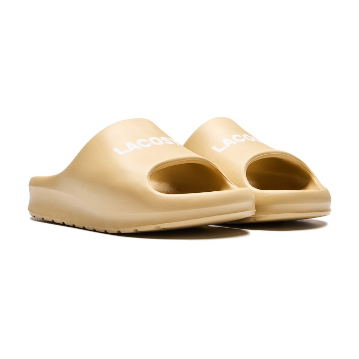 сланцы serve slide 2.0 от бренда lacoste вид слева