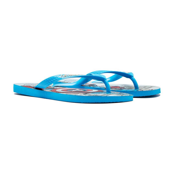 сланцы top marvel classics от бренда havaianas вид слева