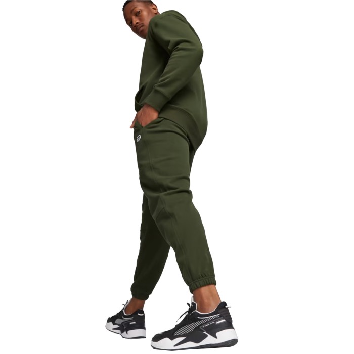 спортивные штаны downtown sweatpants tr myrtle от бренда puma вид слева