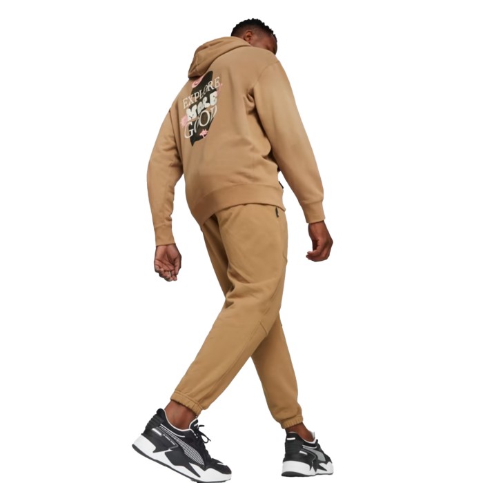 спортивные штаны downtown sweatpants tr toasted от бренда puma вид слева