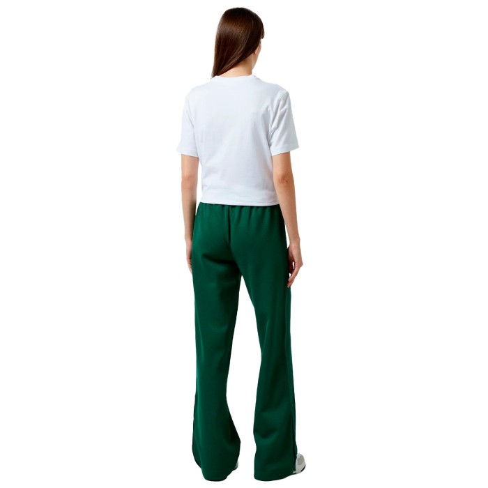 спортивные штаны mixed fabric от бренда lacoste вид слева