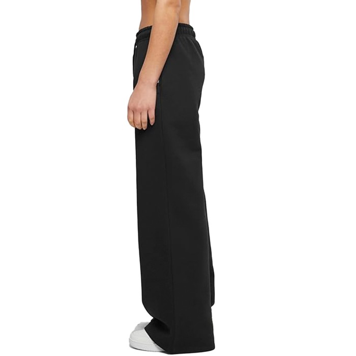 спортивные штаны small signature diner wide leg pants от бренда karl kani вид слева