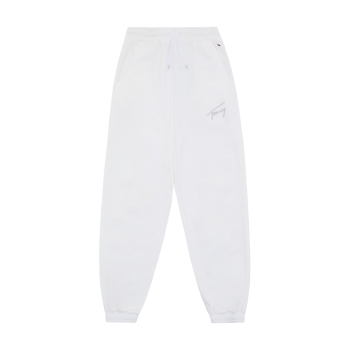 спортивные штаны tjw tommy signature sweatpant TMDW0DW11886YBR фотография