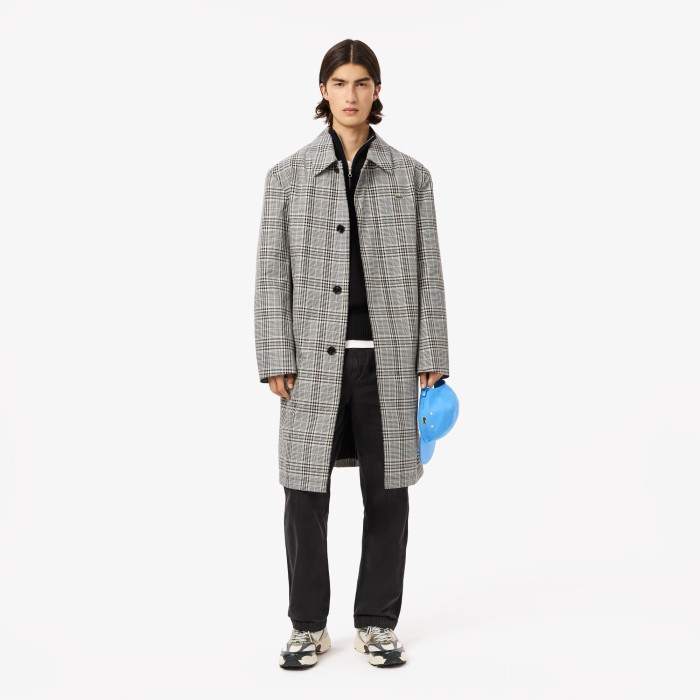 свитер мужской шерстяной свитер lacoste на молнии с высоким воротом по цене 20990 руб вид справа