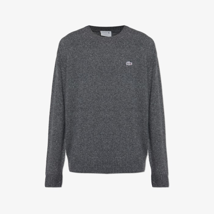 свитер мужской шерстяной свитер свитер lacoste с добавлением шелка AH5173I7X фотография