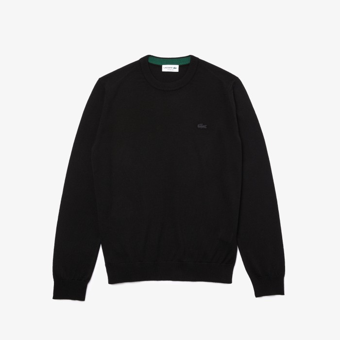 свитер мужской свитер lacoste из шерсти мериноса фото