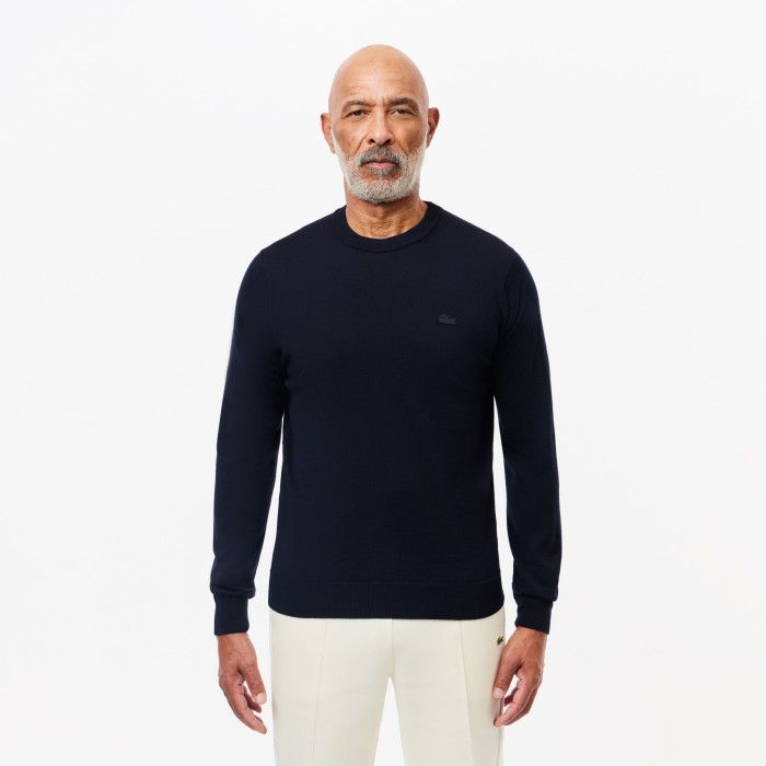 свитер мужской свитер lacoste из шерсти мериноса AH1969166 фотография
