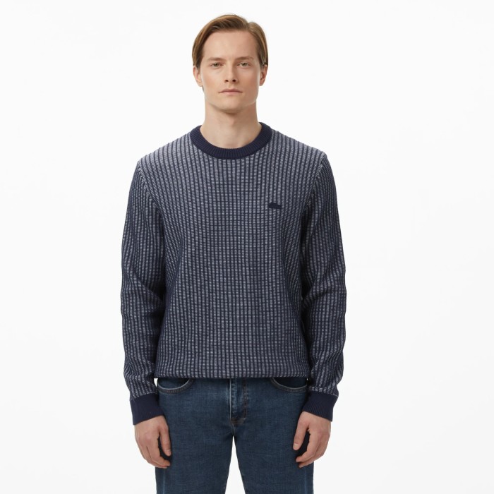свитер мужской свитер lacoste из смеси хлопка и шерсти AH2603166 фотография