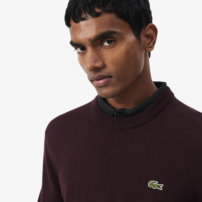 свитер мужской свитер lacoste от бренда lacoste вид слева