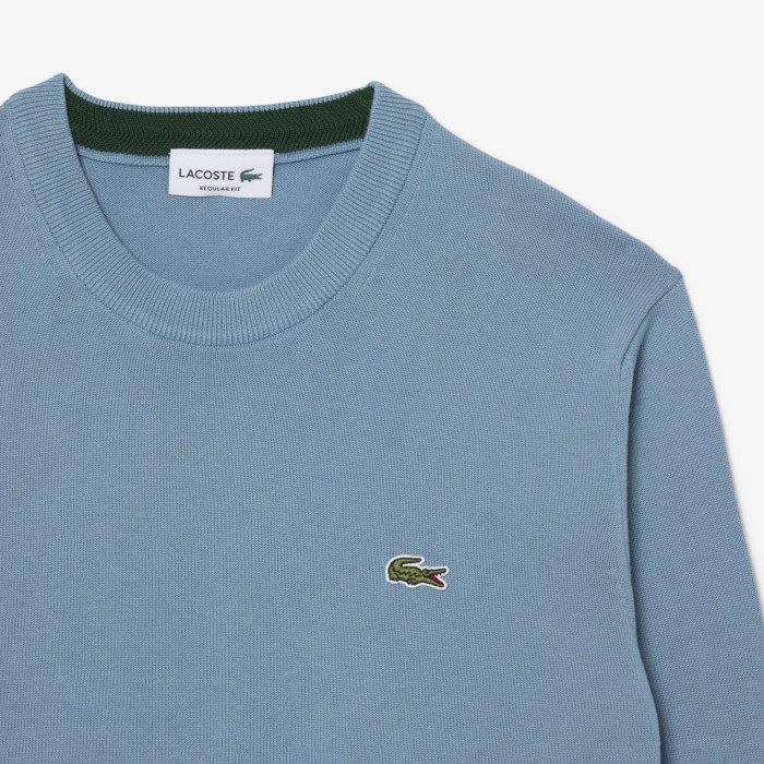 свитер мужской свитер lacoste из франции вид сбоку