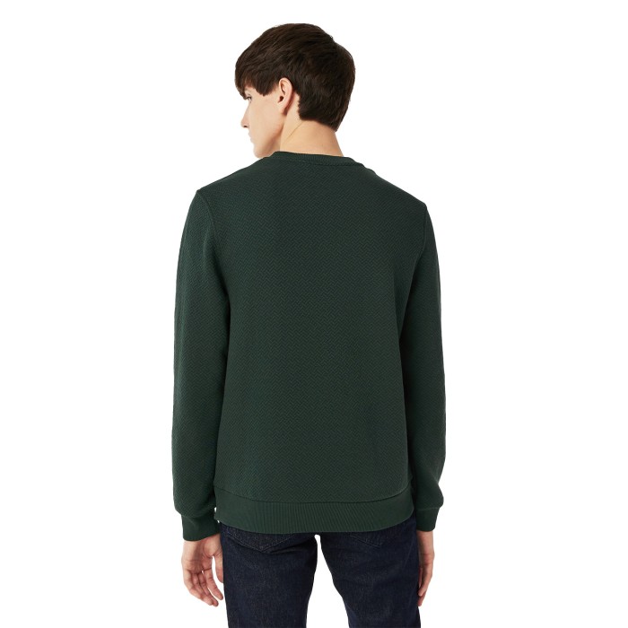свитер regular fit от бренда lacoste вид слева