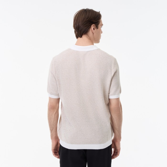 свитер sweater от бренда lacoste вид слева