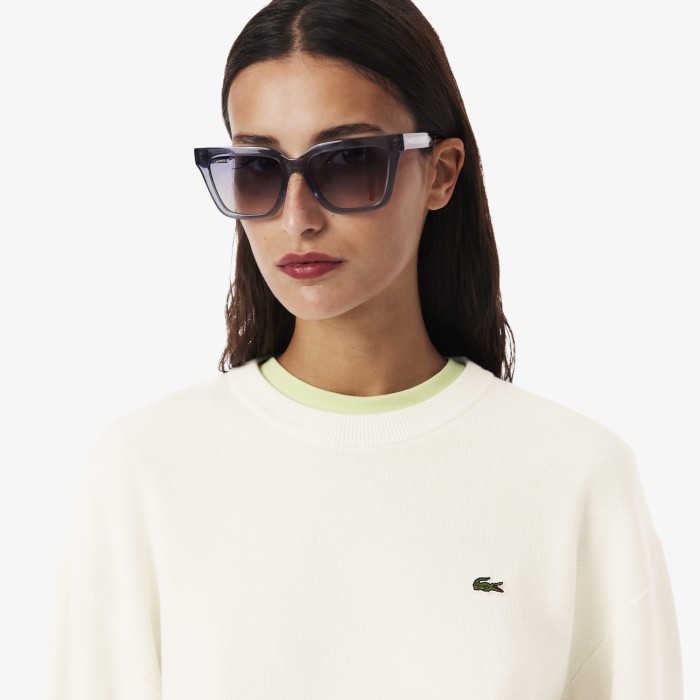 свитер sweater от бренда lacoste вид слева
