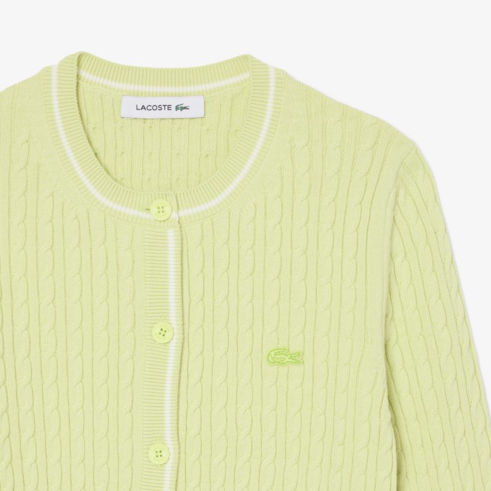 свитер sweater от бренда lacoste вид слева