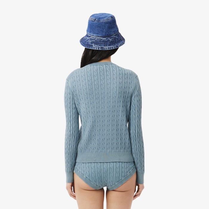 свитер sweater от бренда lacoste вид слева