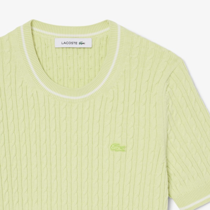 свитер sweater от бренда lacoste вид слева