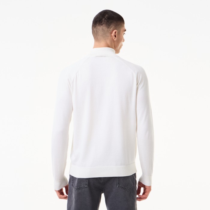 свитер sweater от бренда lacoste вид слева