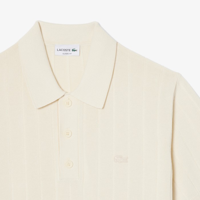 свитер sweater от бренда lacoste вид слева