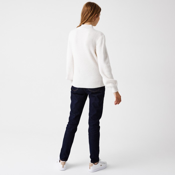 свитер sweater от бренда lacoste вид слева