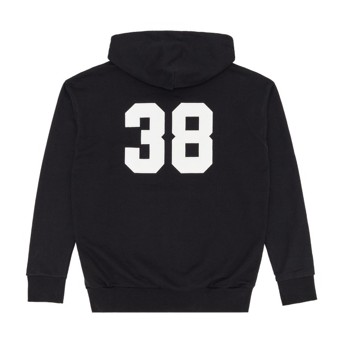 толстовка 38 embroidery detail hoodie от известного бренда вид слева