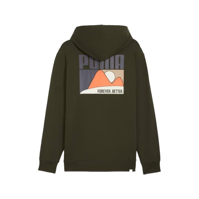 толстовка better sportswear hoodie от бренда puma вид слева