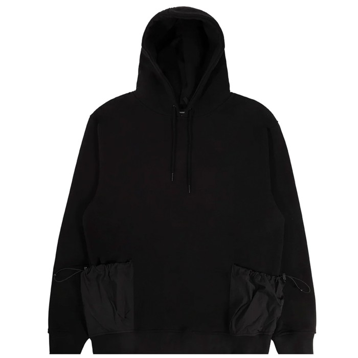 толстовка bucket pullover HNT23F202008BLACK фотография