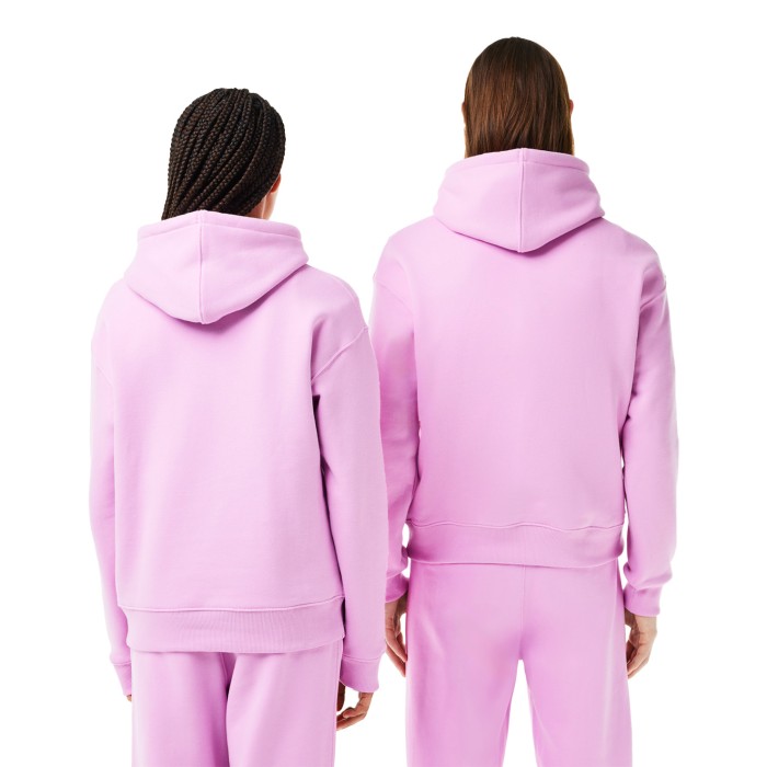 толстовка cangoroo hoodie от бренда lacoste вид слева